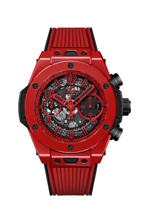 correa caucho hublot big bang|Big Bang Unico Red Magic 42 mm .